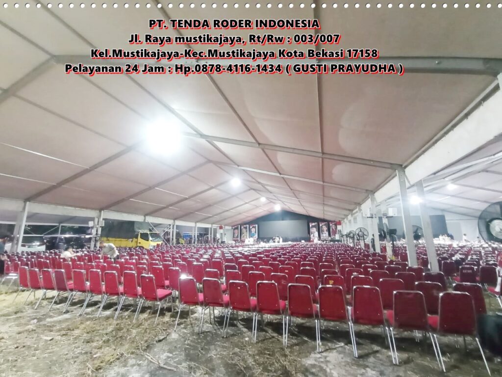 Sewa Tenda Roder Kenari Senen Jakarta Pusat 