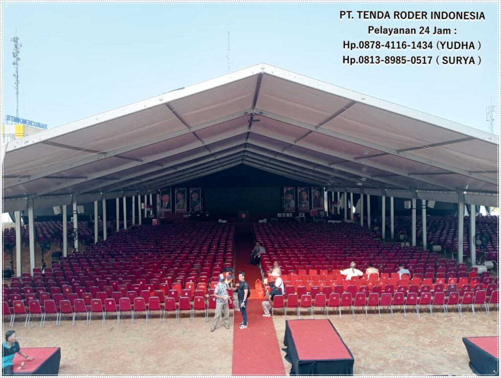 Sedia Tenda Roder Luas 1000 Meter Jakarta Barat 