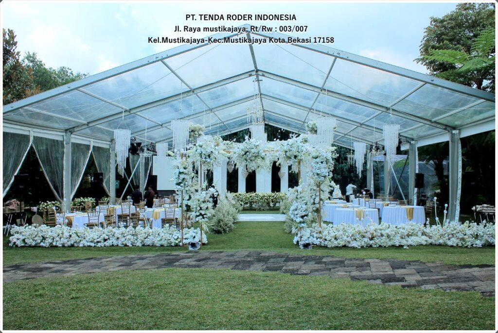 Sewa Tenda Roder Dekorasi Pernikahan Cantik Tangerang 