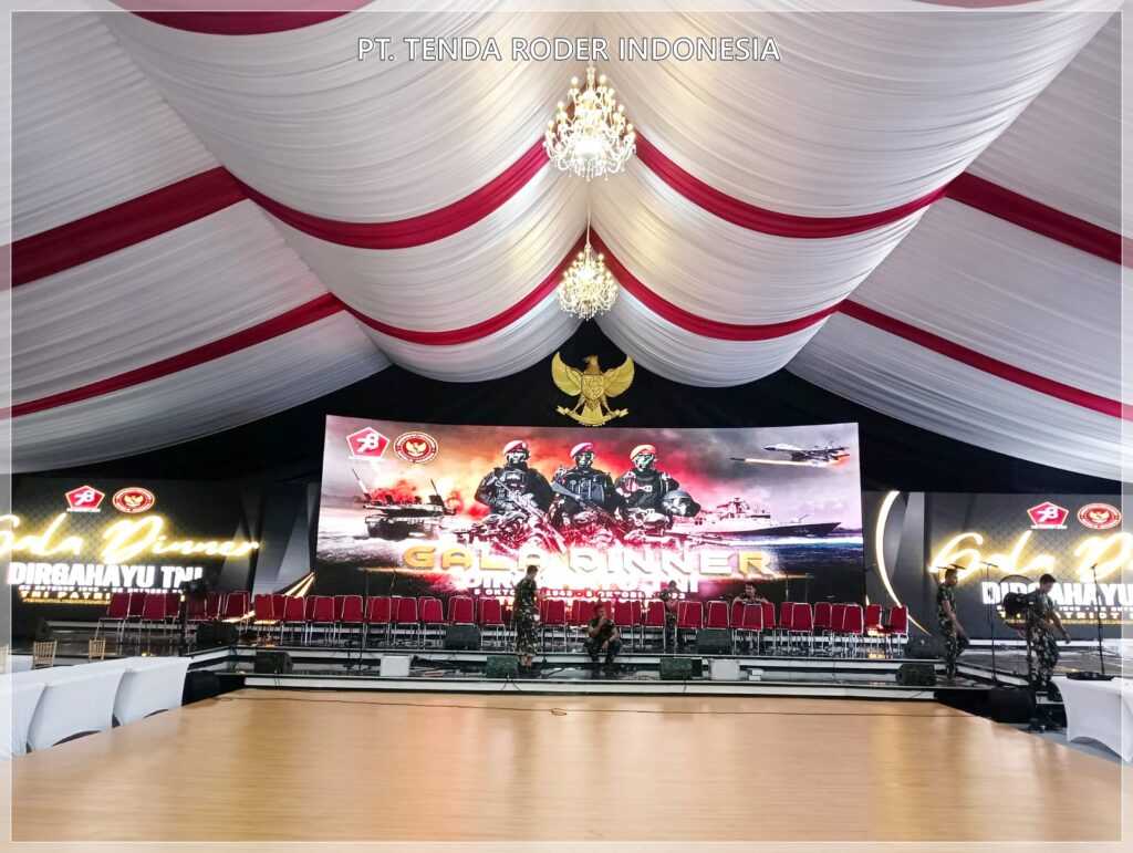 Rental Tenda Roder Acara Gala Dinner Pademangan Jakarta Utara