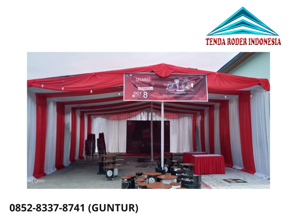 Rental Tenda Jenis Roder Gambir Jakpus