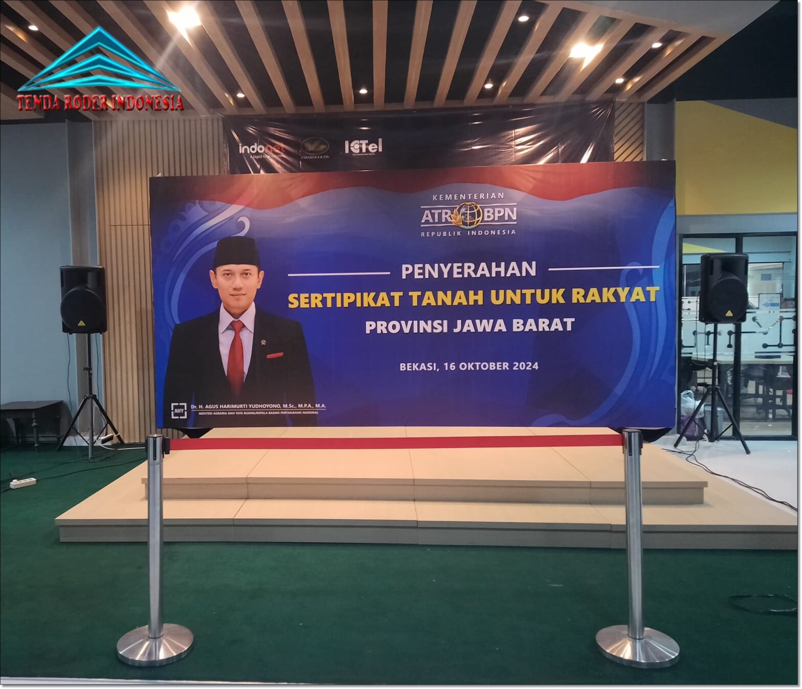 Sewa Backdrop Gate Multiplek Dan Tenda Roder Jakarta