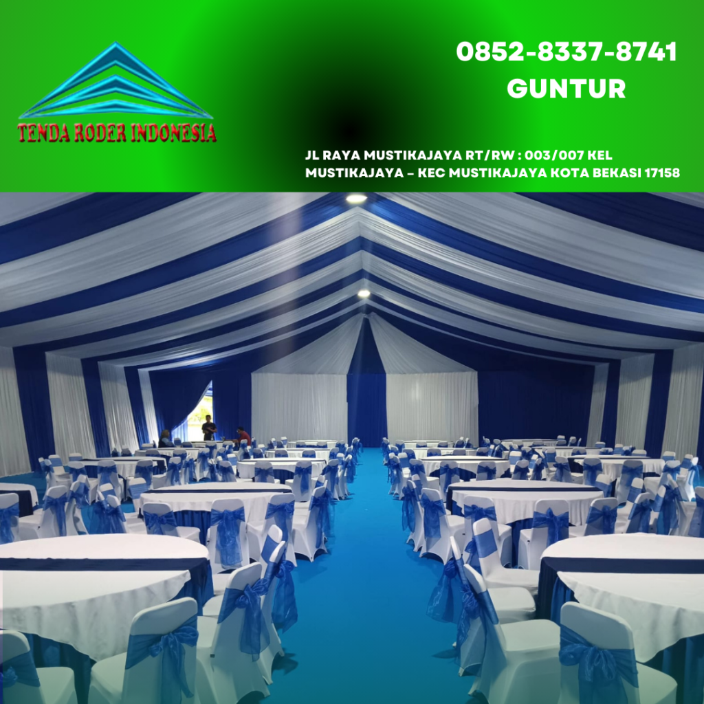 Rental Tenda Roder Paket Termurah Layanan 24 Jam area Tangrang