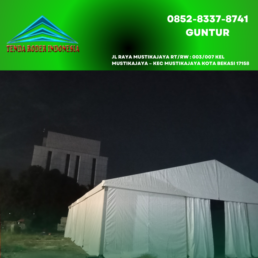 Rental Tenda Roder Depok Harga Spesial Akhir Tahun