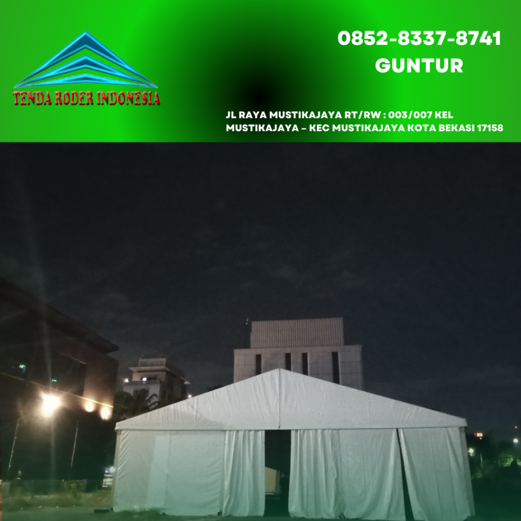 Jasa sewa Tenda Roder Harga Paket Area Depok