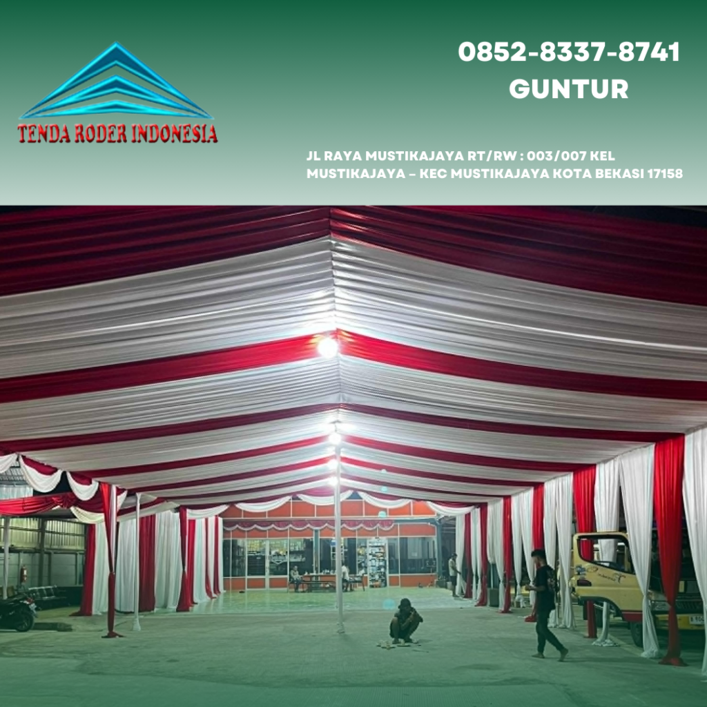 Pusat Sewa Tenda Roder Harga Spesial Tahun 2025 di Jakarta