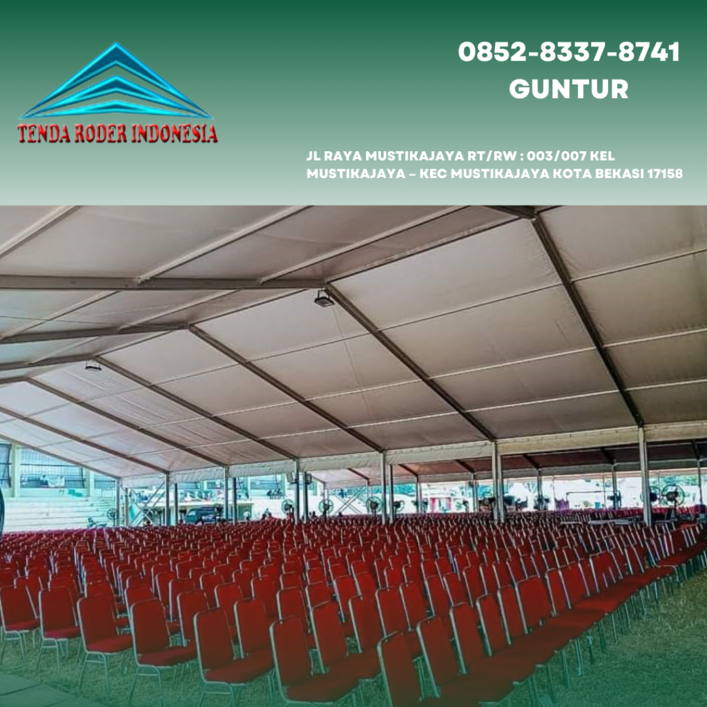 Jasa sewa Tenda Roder Harga Paket Area Depok