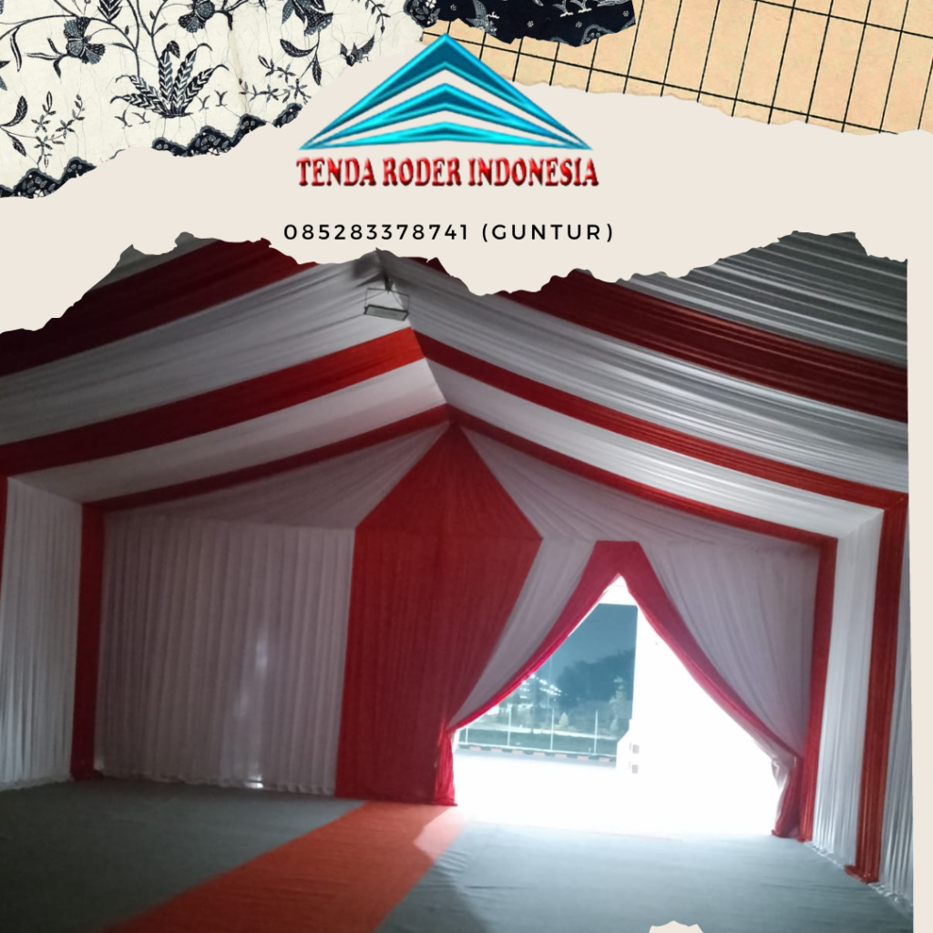 Layanan Sewa Tenda Roder Full servis 24 Jam Area Jakarta