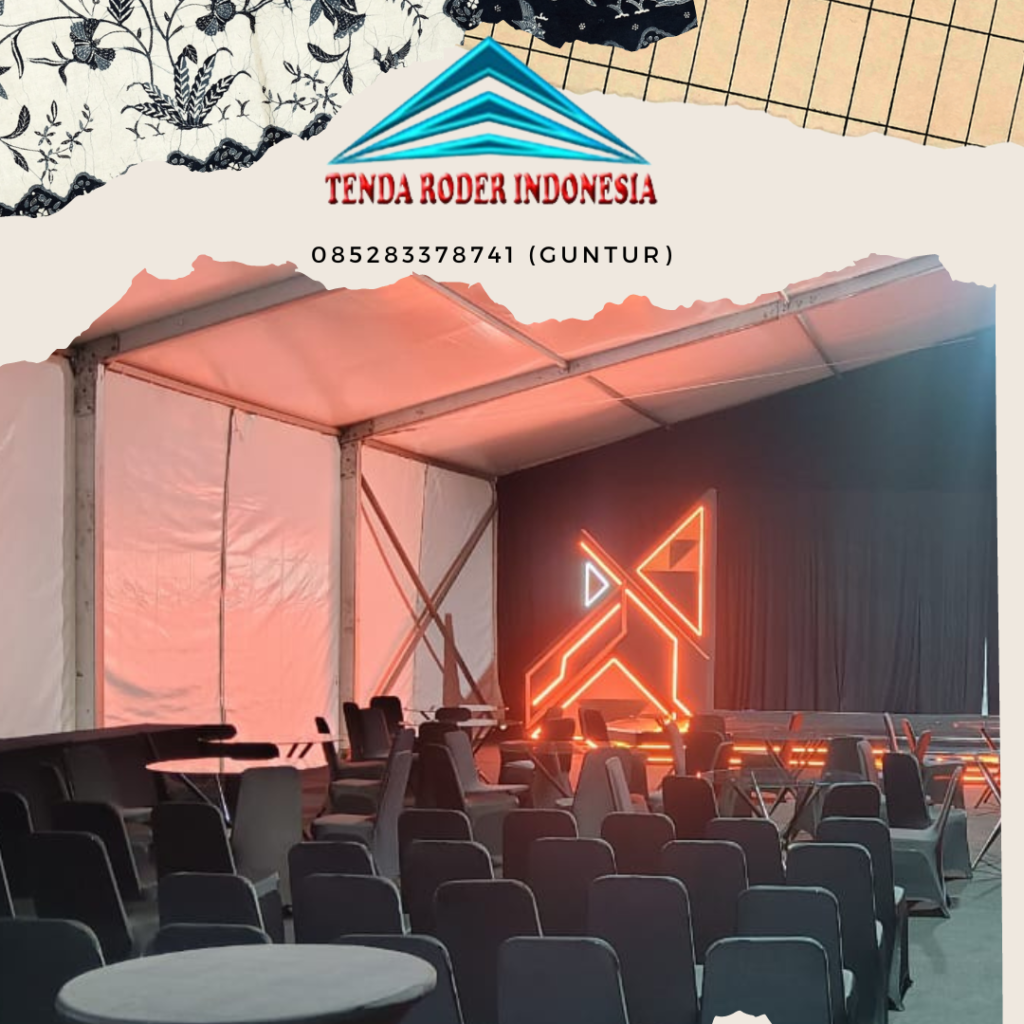 Sewa Tenda Roder Event Kawasan Industri Jababeka Bekasi