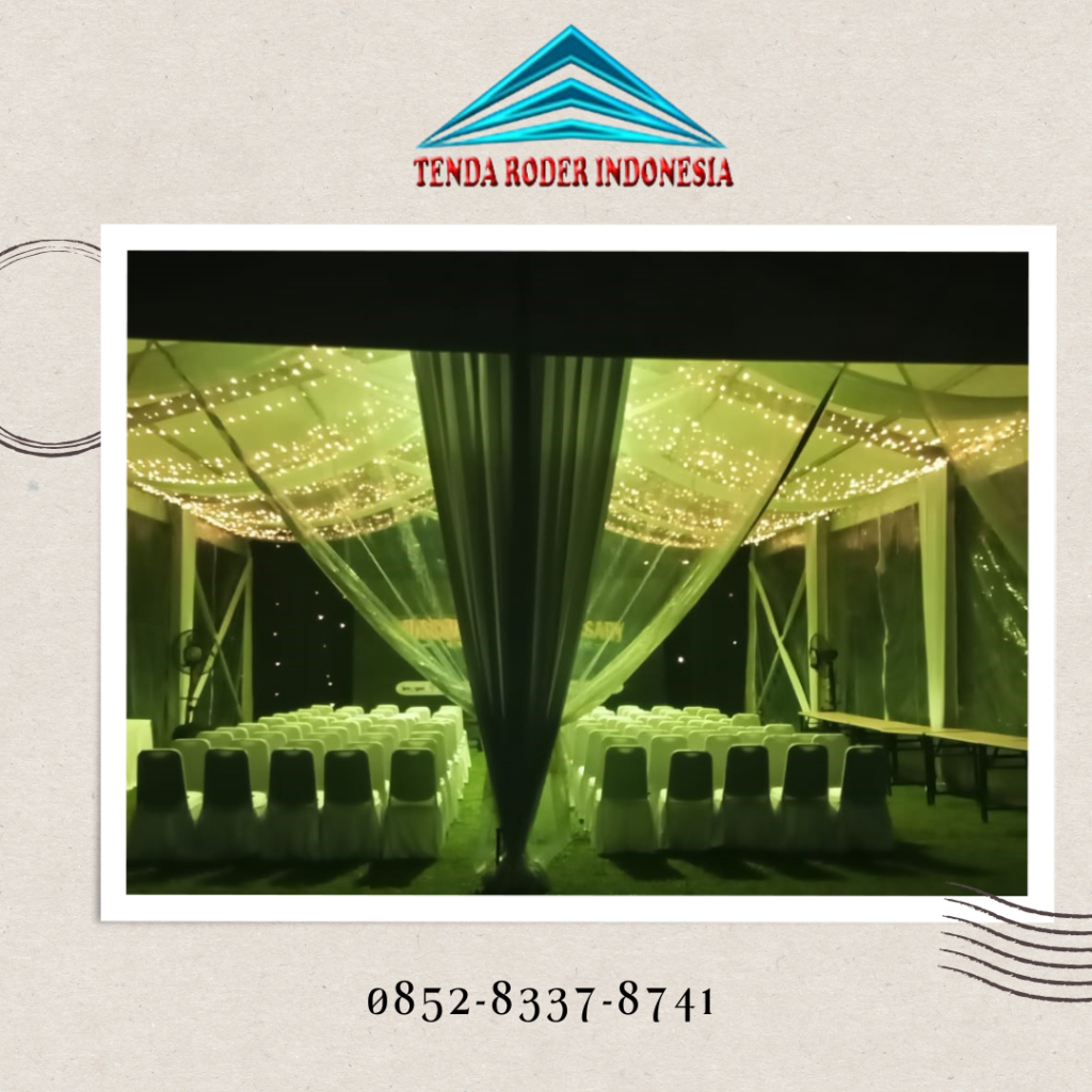 Layanan Sewa Tenda Roder Harga Promo Awal Tahun 2025 Area Depok 