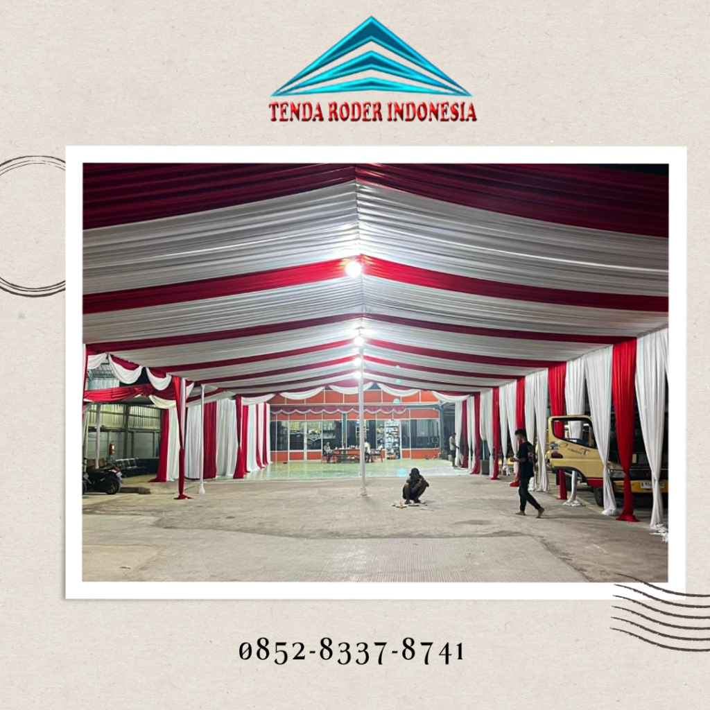 Layanan Sewa Tenda Roder Harga Promo Awal Tahun 2025 Area Depok 