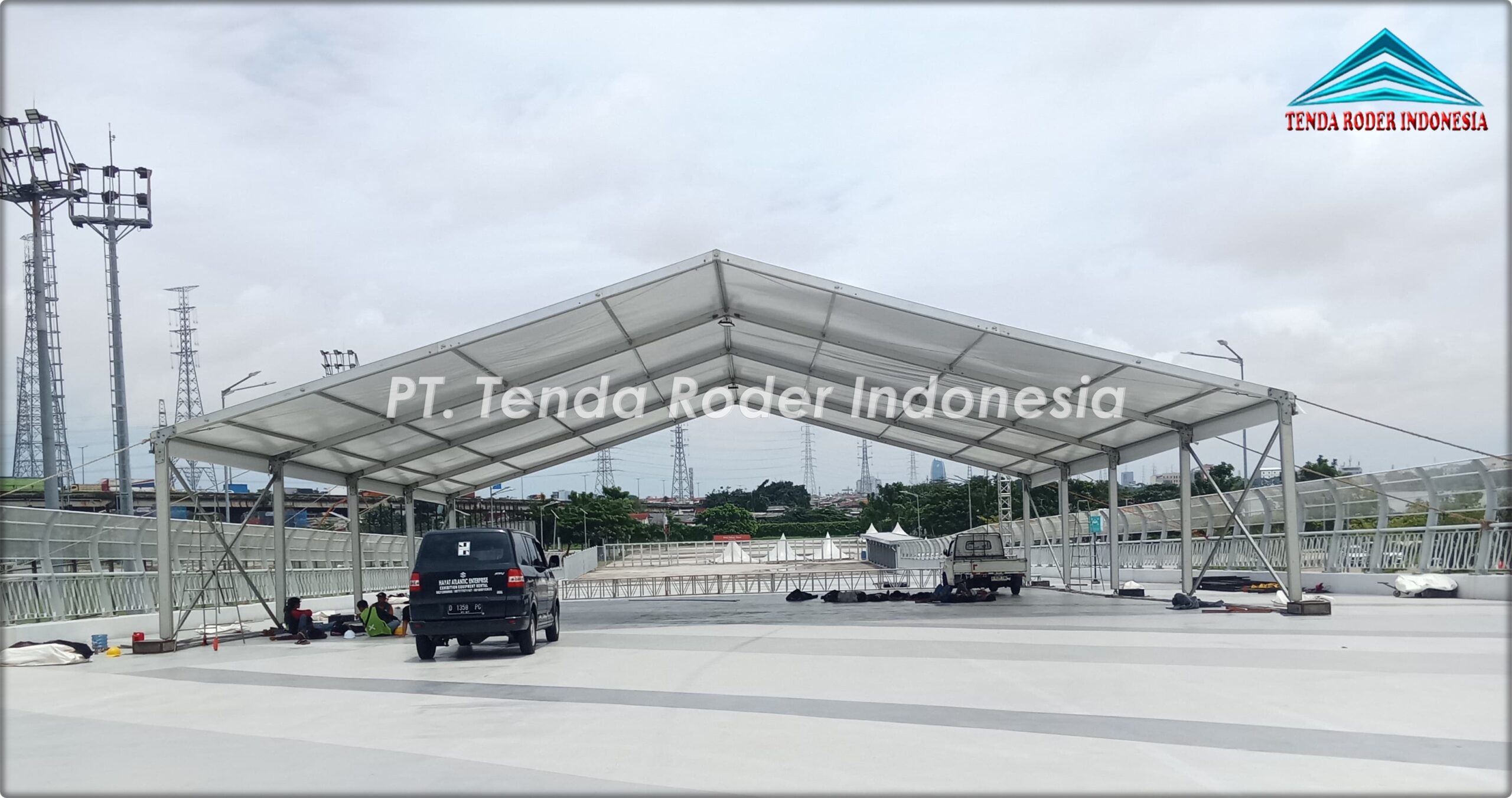 Roder Space Sewa Tenda Roder Pengiriman Tepat Waktu Dan Setting Cepat