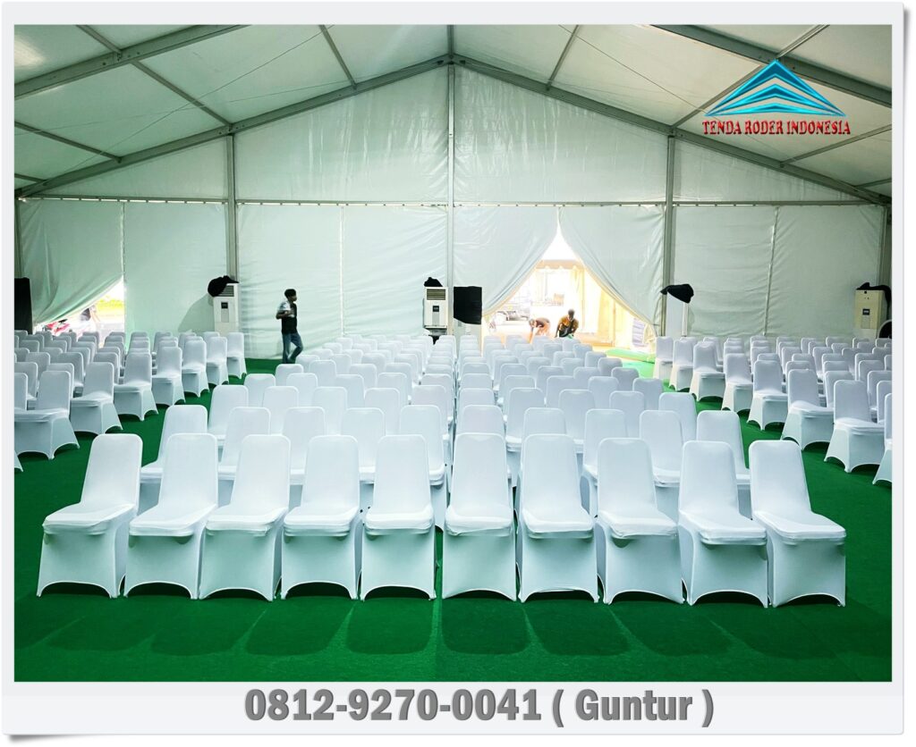 Pusat Sewa Tenda Roder Putih Ukuran Lengkap Area Tangerang