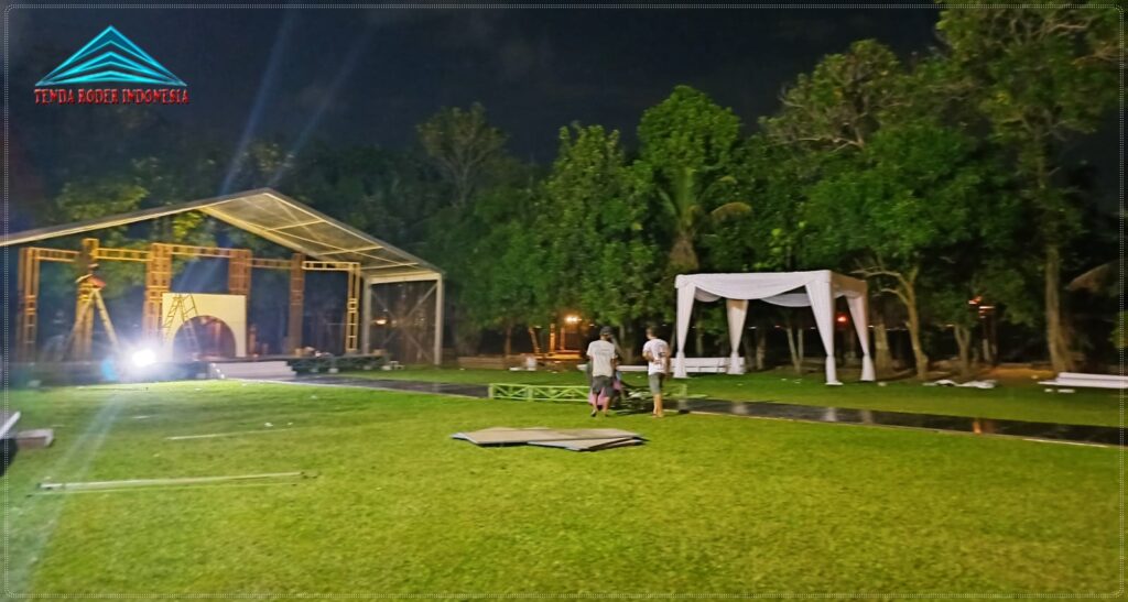 Rental Tenda Type Roder Full Flooring Lantai Dan Karpet Di Tangerang