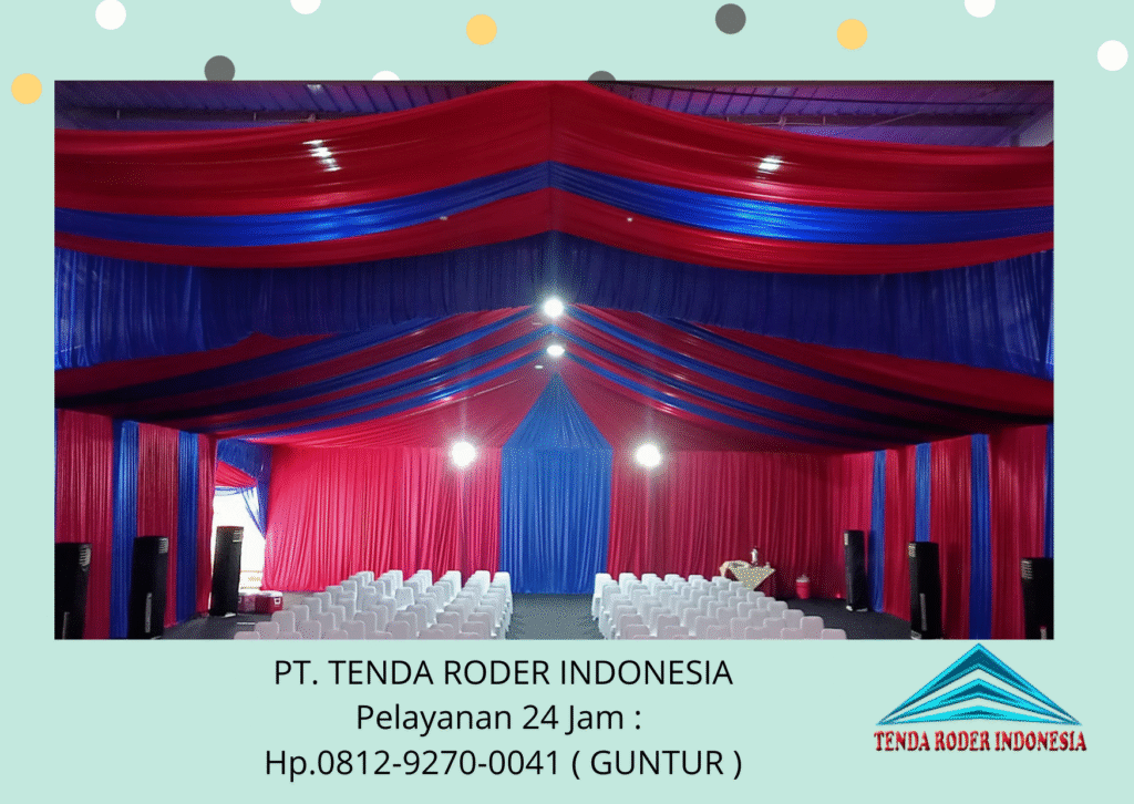 Gudang Rental Tenda Roder Siap Setting