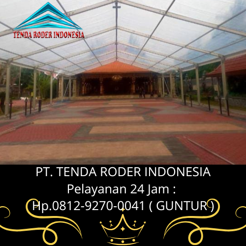 Jasa Sewa Tenda Besar Type Roder Lengkap Dekorasi jakarta