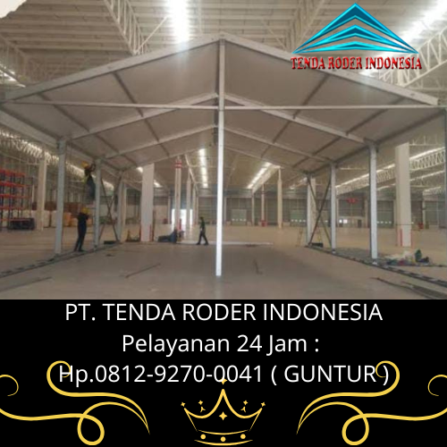 Jasa Sewa Tenda Besar Type Roder Lengkap Dekorasi jakarta
