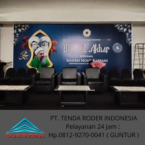 Jasa Sewa Tenda Roder Dan Backdrop Jakarta