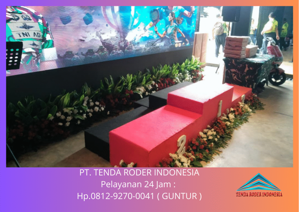 Jasa Sewa Tenda Roder Dan Panggung Juara Jakarta