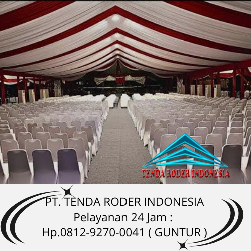 Layanan Sewa Tenda Type Roder Mingguan di Bekasi