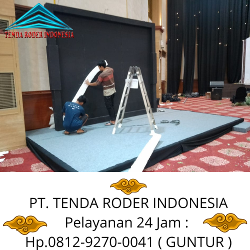 Sewa Backdrop,Panggung,Tenda Roder Transparan Bogor