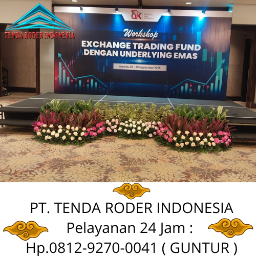 Sewa Backdrop,Panggung,Tenda Roder Transparan Bogor