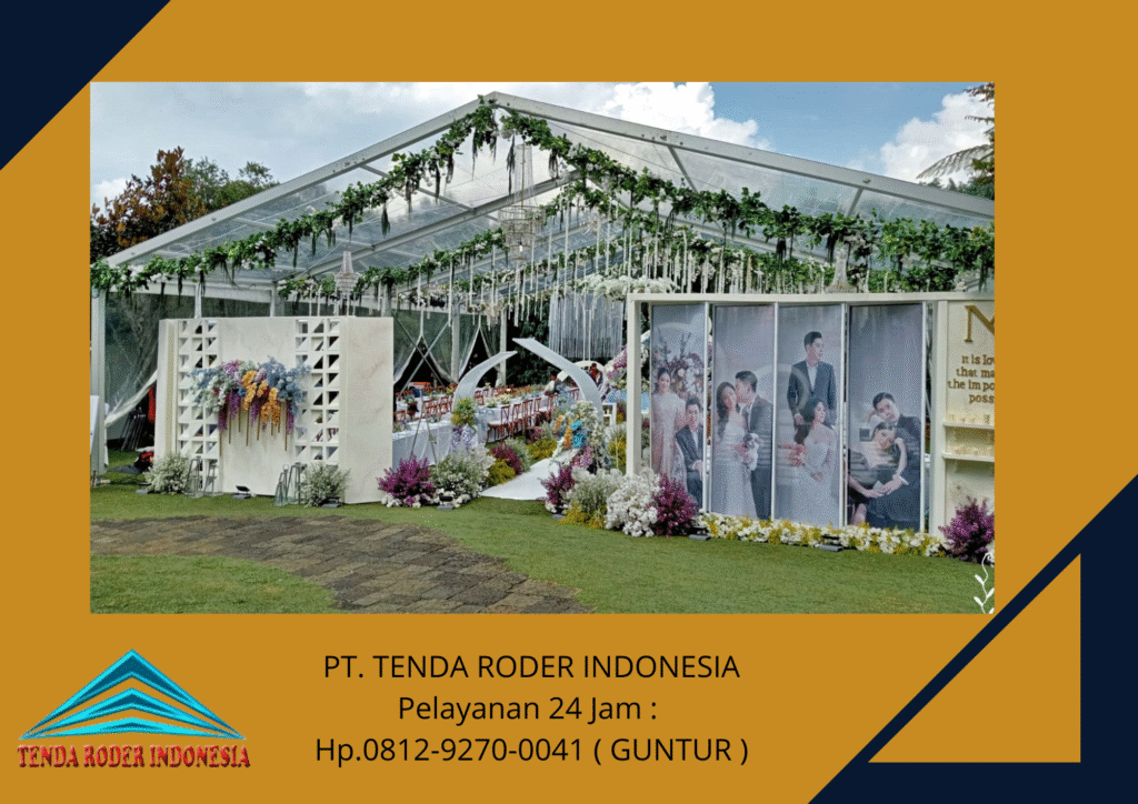 Pusat Penyewaan Tenda Roder Cikarang Bekasi Harga Terbaru