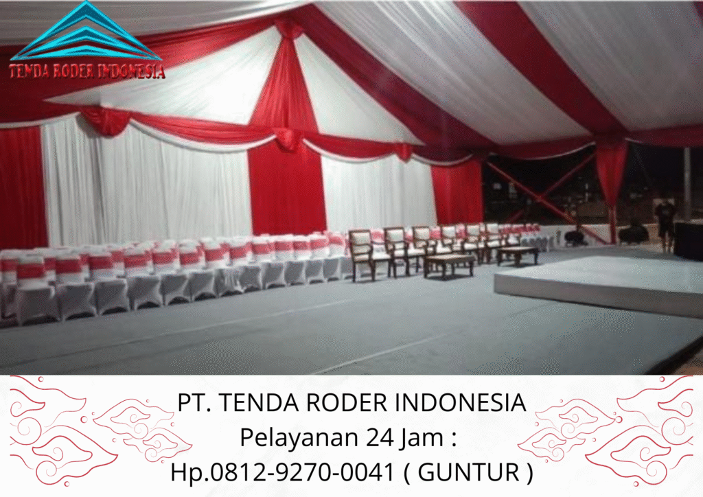 Pusat Penyewaan Tenda Roder Murah Jabodetabek