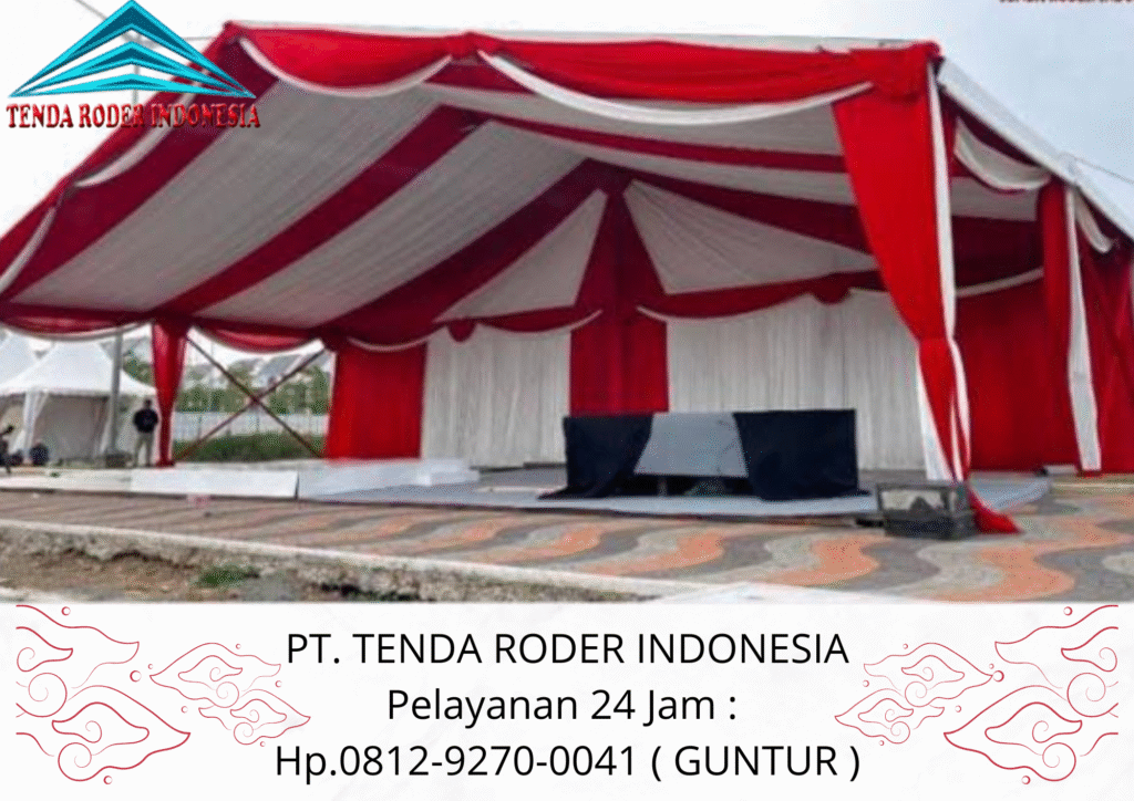 Pusat Penyewaan Tenda Roder Murah Jabodetabek