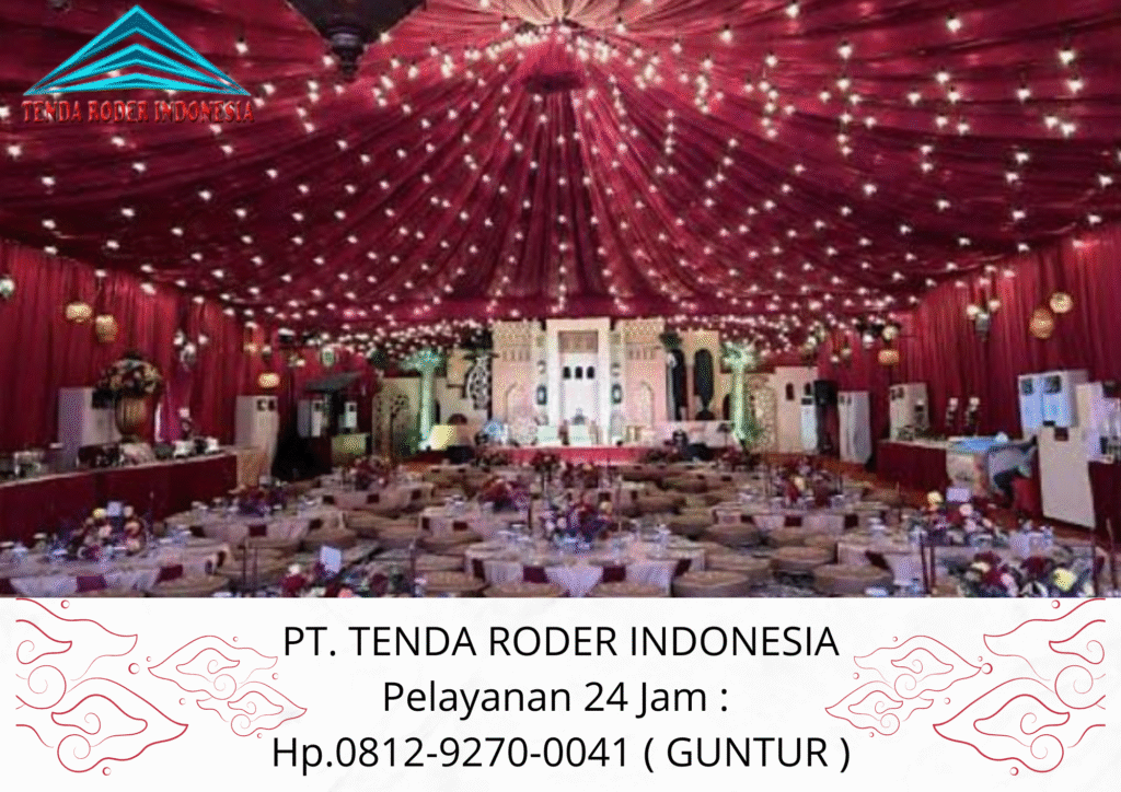 Pusat Penyewaan Tenda Roder Murah Jabodetabek