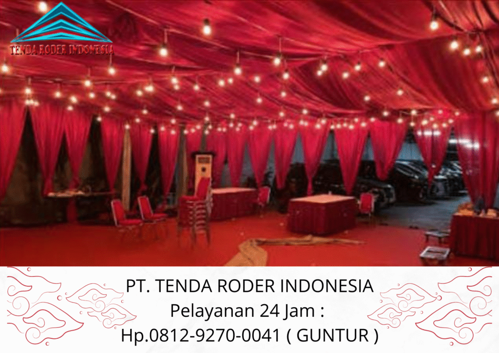 Pusat Penyewaan Tenda Roder Murah Jabodetabek