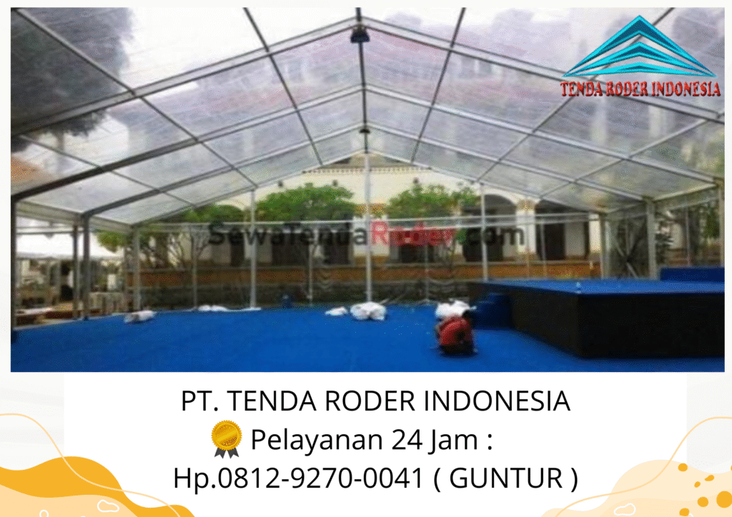 Pusat Sewa Tenda Type Roder Tanah Jagakarsa Jaksel
