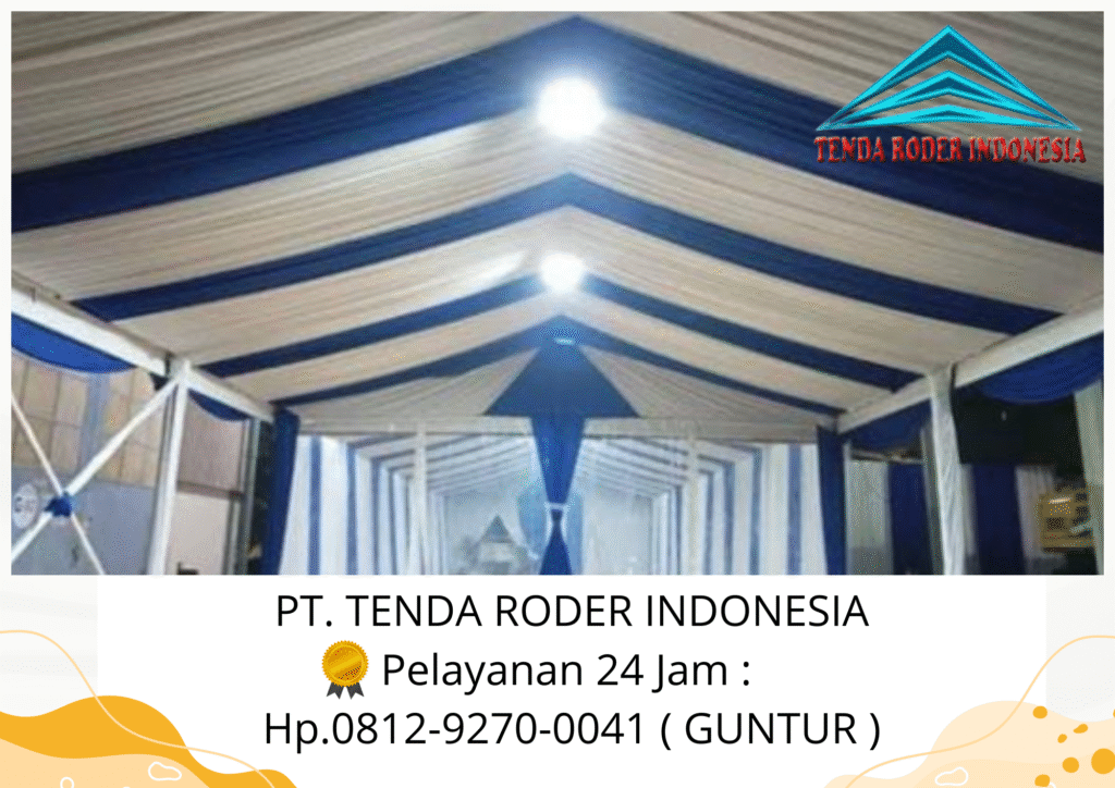Pusat Sewa Tenda Type Roder Tanah Jagakarsa Jaksel
