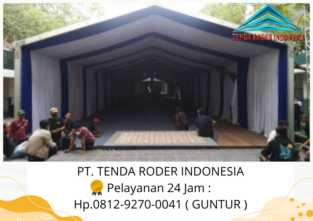 Pusat Sewa Tenda Type Roder Tanah Jagakarsa Jaksel