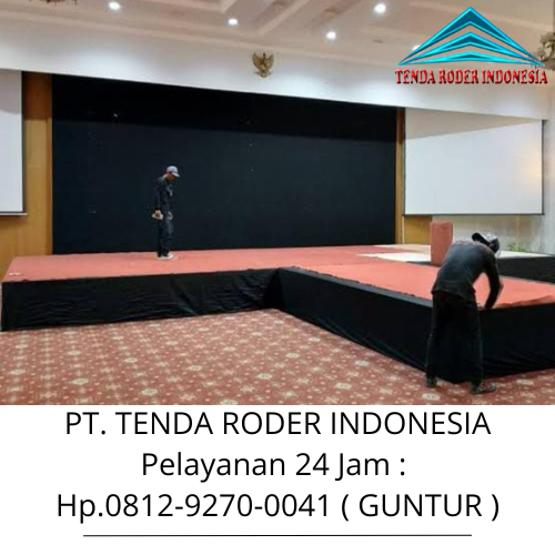 Rental Panggung,Podium,Backdrop,Tenda Roder Tangsel