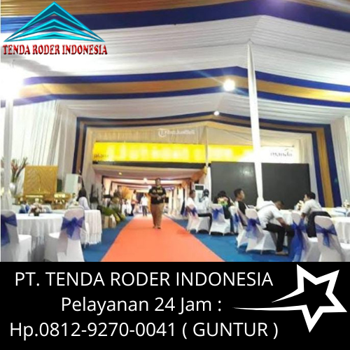 Rental Tenda Roder Dekorasi Event Siap Setting Murah jakarta Selatan