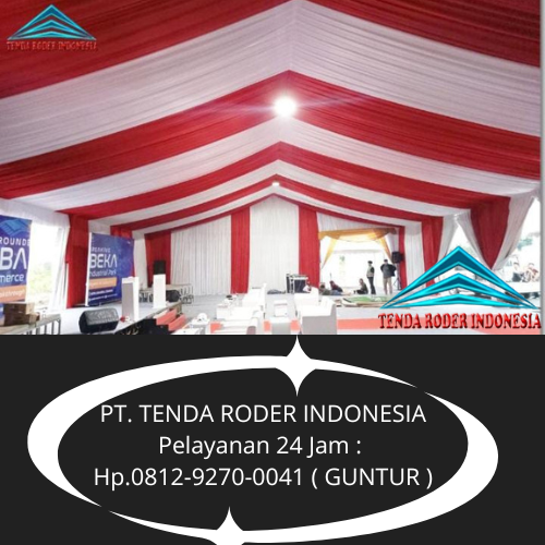 Rental Tenda Roder Dukuh Zamrud Sukatani Bekasi