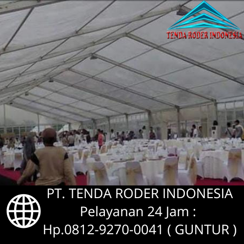 Rental Tenda Roder Harga Sewa Murah Jakarta