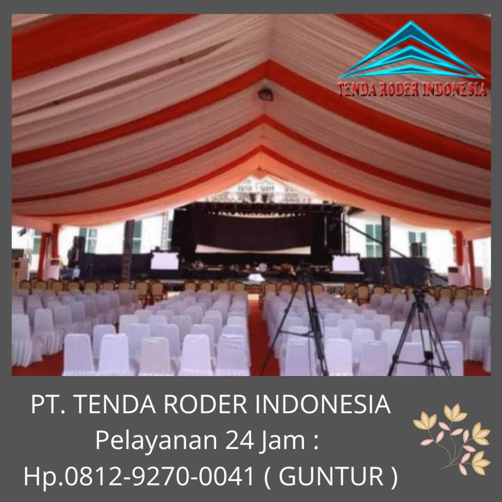 Rental Tenda Roder Murah Siap Kirim Jakarta