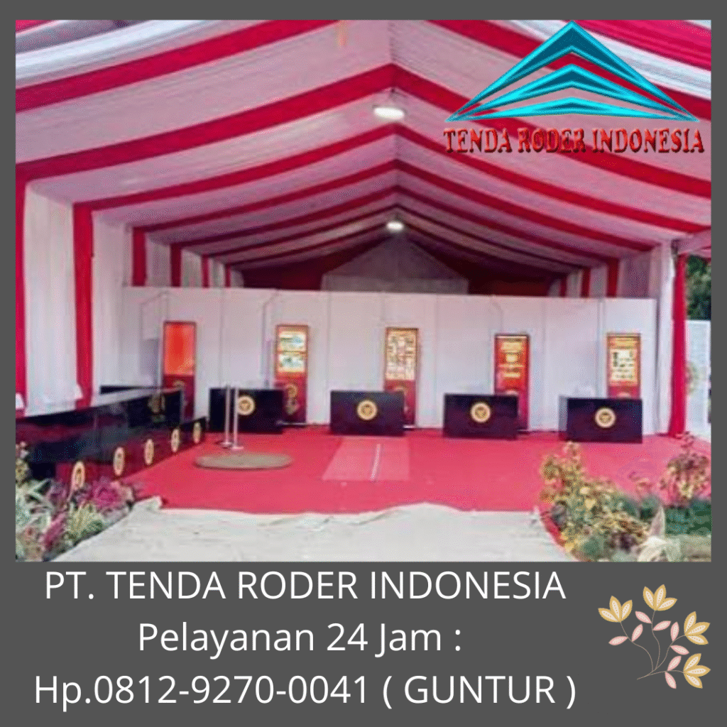 Rental Tenda Roder Murah Siap Kirim Jakarta