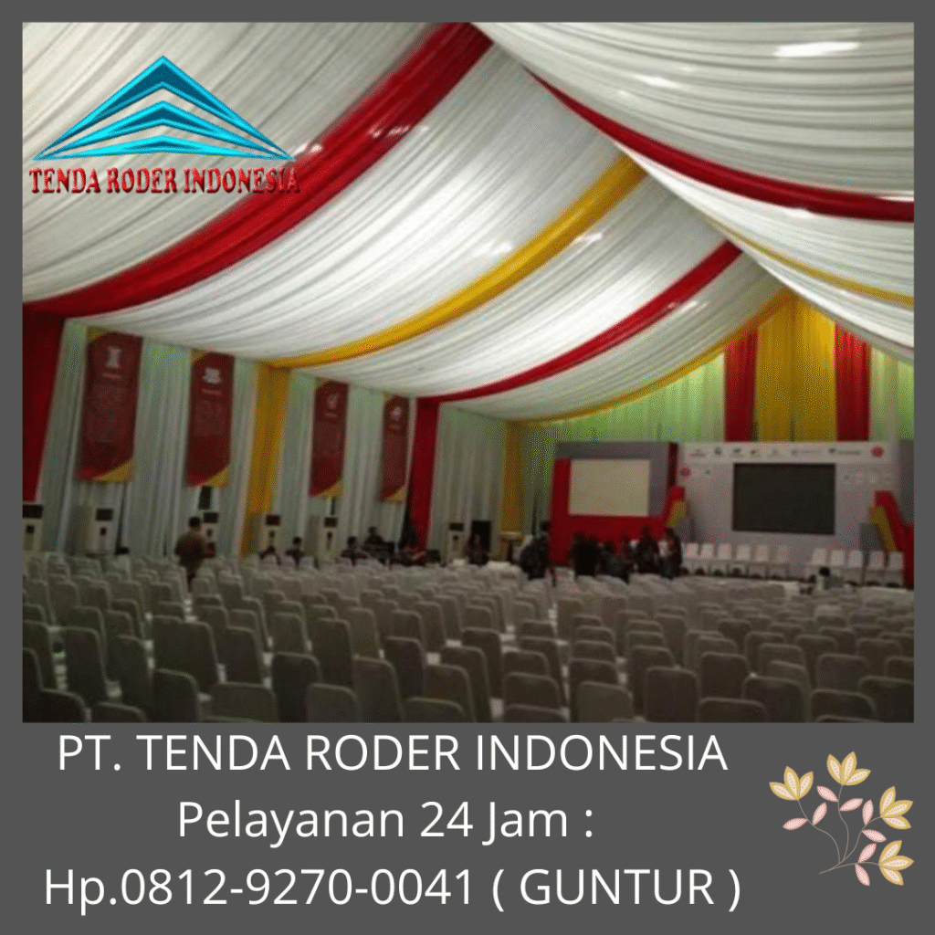 Rental Tenda Roder Murah Siap Kirim Jakarta