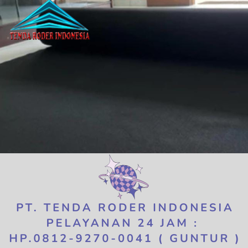 Sewa Tenda Roder Flooring Karpet Hitam Jakarta
