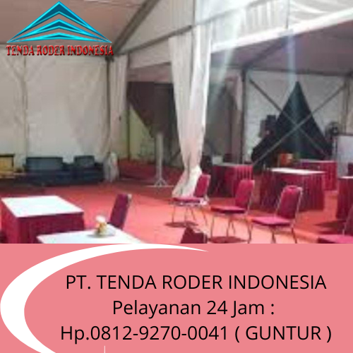 Vendor Sewa Tenda Roder Type Besar Bogor