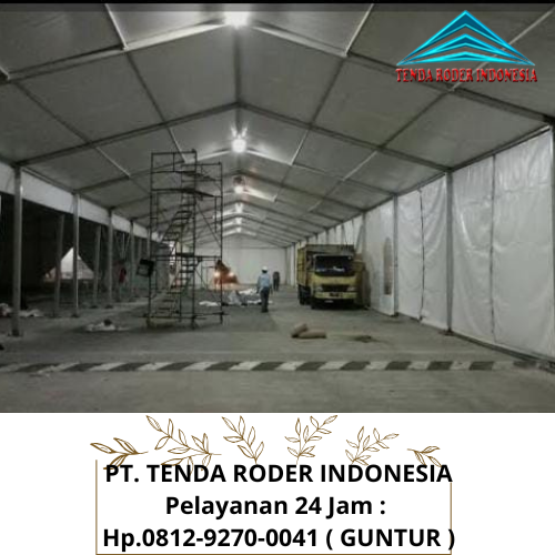 Jasa Sewa Tenda Roder Aneka Ukuran Luas Tenda Roder di Bandung