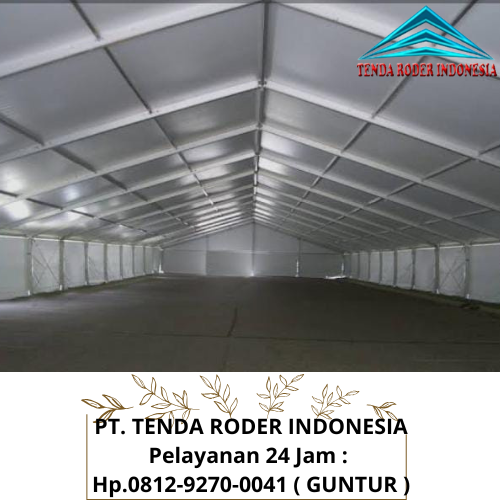 Jasa Sewa Tenda Roder Aneka Ukuran Luas Tenda Roder di Bandung