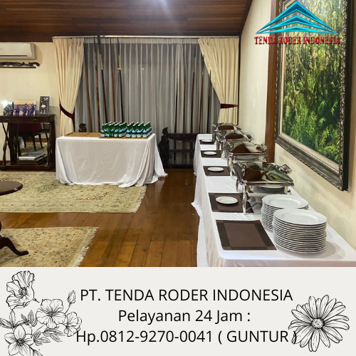 Jasa Sewa Tenda Roder Dan Alat Prasmanan Atau Catering Jakarta