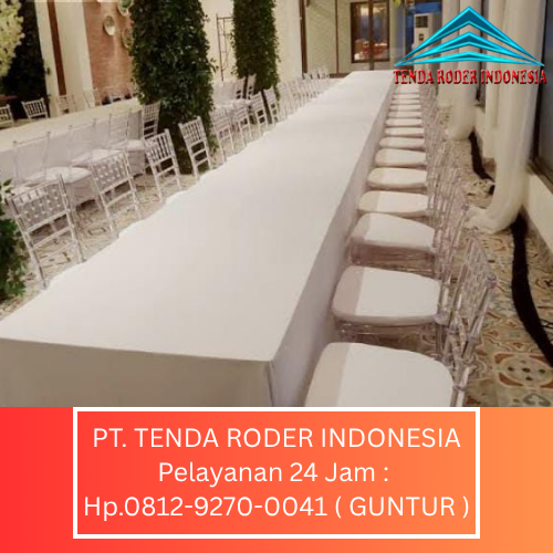 Pusat Rental Tenda Roder Dan Kursi Tiffany Acrylic Jakarta
