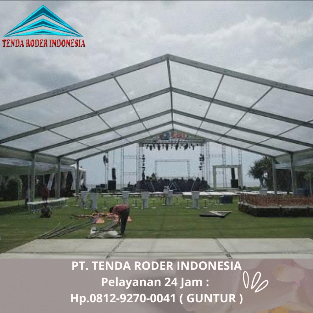 Pusat Rental Tenda Roder Murah Bendungan Hilir Tanah Abang Jakarta Pusat 