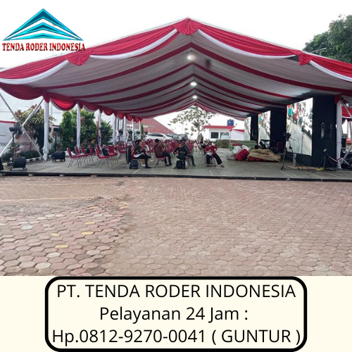 Rental Rope Stand VIP Tali Bludru Merah Dan Tenda Roder Jakarta