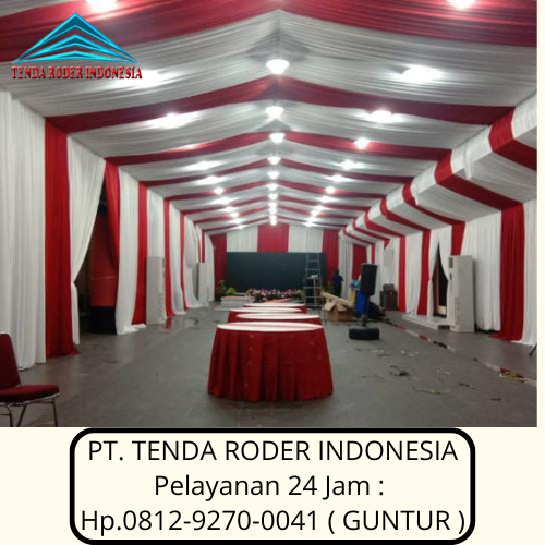 Rental Rope Stand VIP Tali Bludru Merah Dan Tenda Roder Jakarta